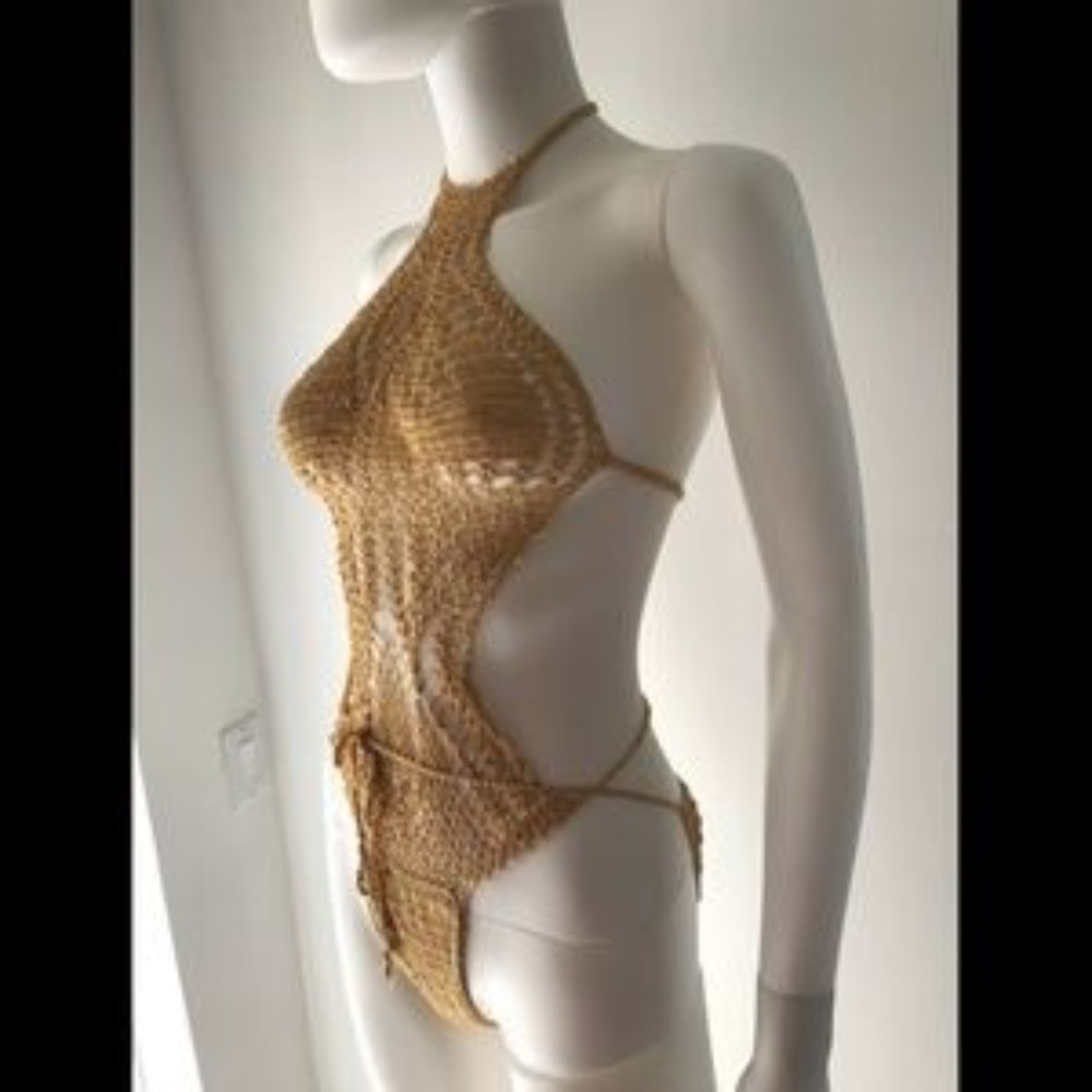 Musotica Women Sexy Monobikini Crochet One Piece S - Picture 6 of 11